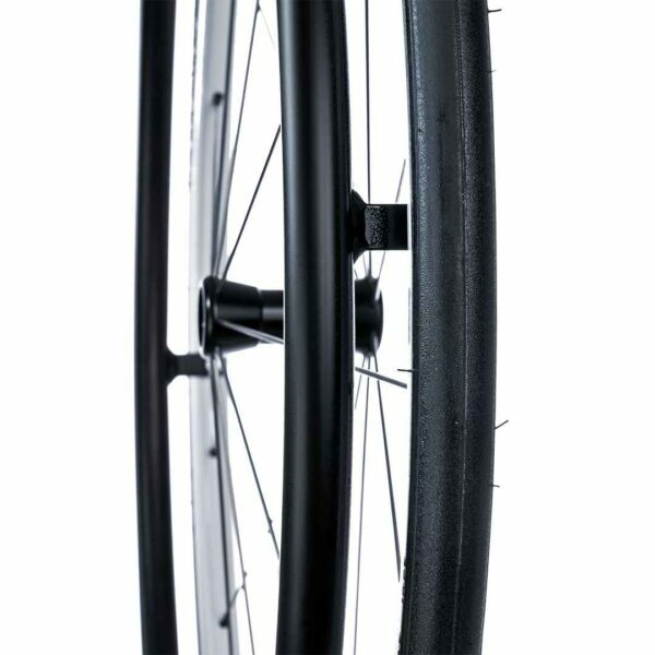 Omobic Gazelle tyre for wheelchair on the wheel