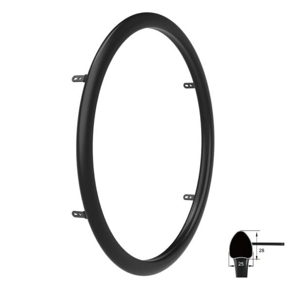 Omobic Optimum ZF pushrim for tetraplegics