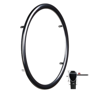 Omobic Simi handrims with ergonomic profile for active wheelchair