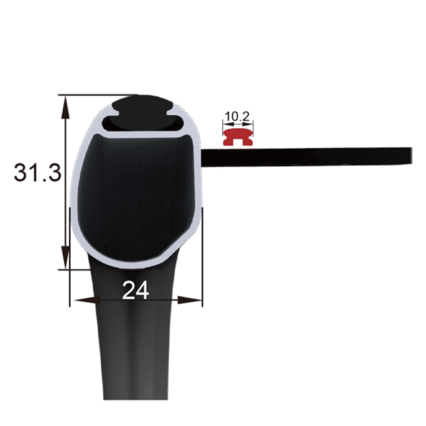 Omobic Nova Pushrim for wheelchairs