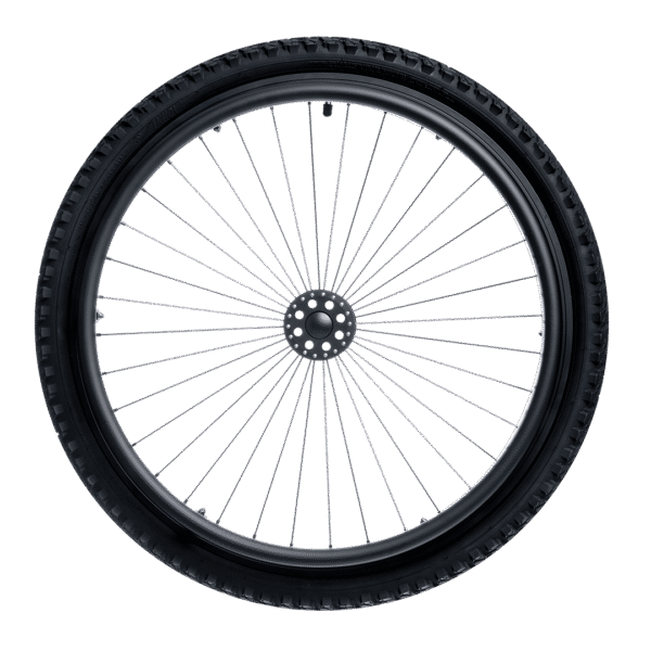 Omobic Challenger with off-set hub Rear wheel for wheelchairs