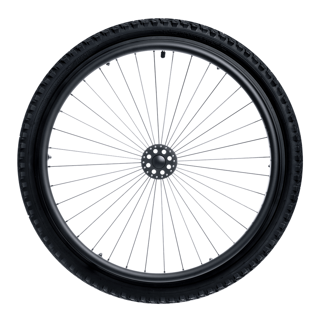 Omobic Challenger with off-set hub Rear wheel for wheelchairs