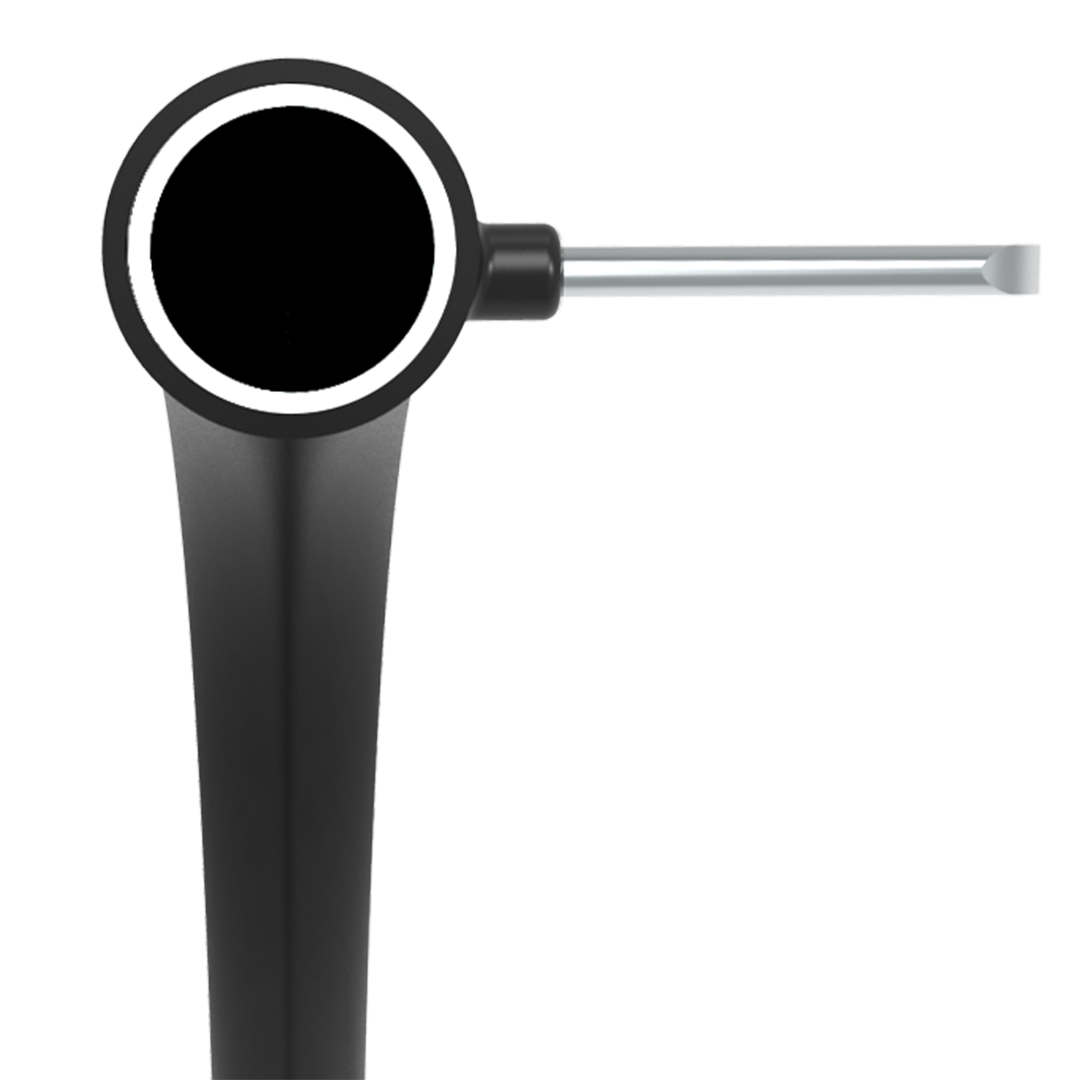 Omobic Dipped aluminium standard grip pushrims for wheelchairs