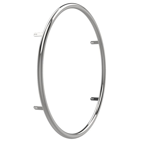 Omobic Stainless steel shiny pushrim for wheelchairs