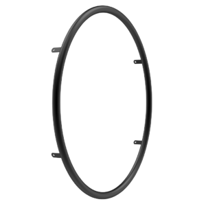 Omobic Ultralight aluminium black hard anodized Pushrims for wheelchairs