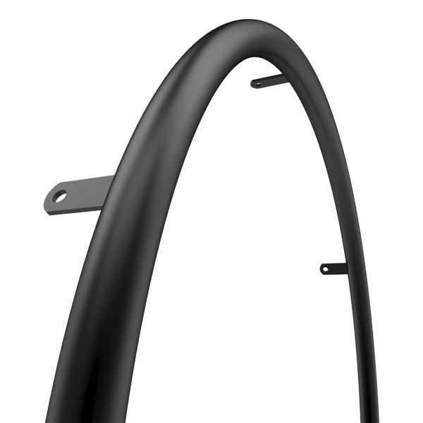 Omobic Ultralight aluminium black hard anodized Pushrims for wheelchairs