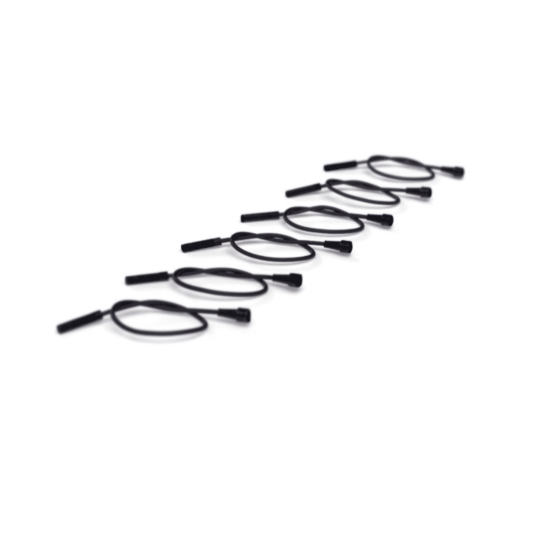 Fibre spokes for wheelchair wheels